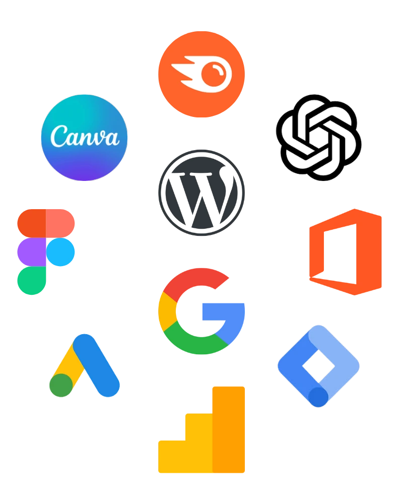 Logos outils professionnels Logos de certains des outils professionnels cités précédemment
